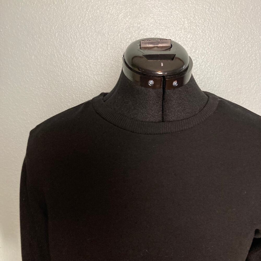 S Express Black Statement Pearl Rhinestone Sweater Top Long Sleeve - Picture 4 of 9